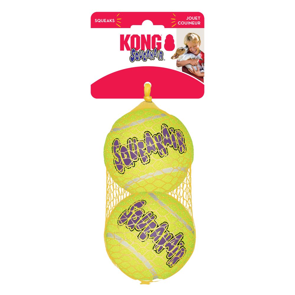 KONG - SqueakAir Tennis Balls-4
