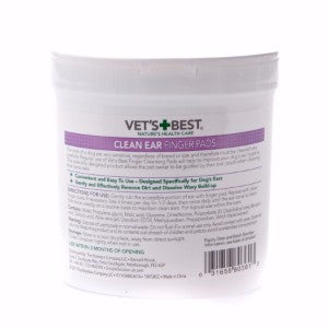 Vets Best Clean Ear finger pads-1