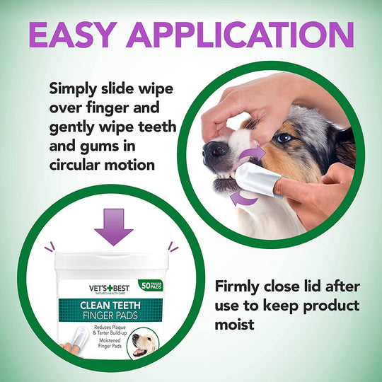 Vets Best Clean Teeth finger pads-2