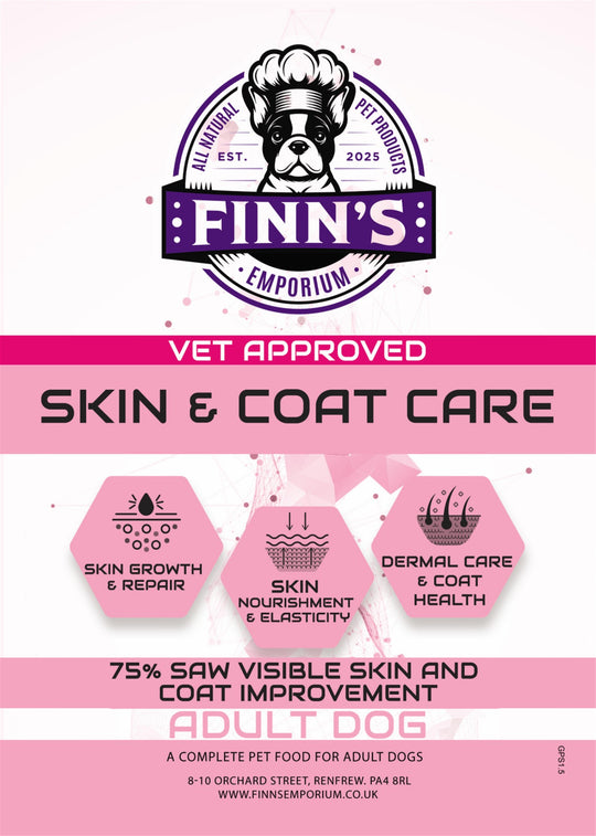 Finn's Peptide+ Veterinary Approved - Skin & Coat Care