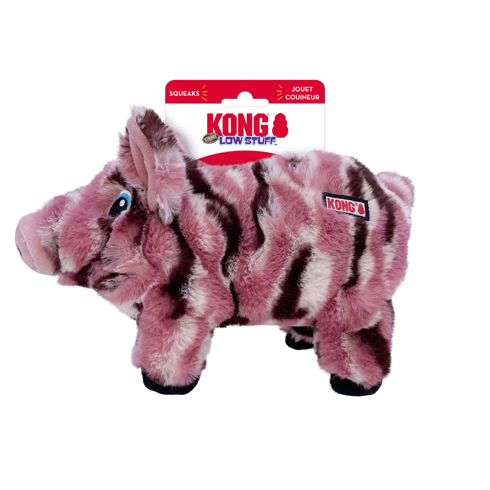 KONG - Low Stuff Stripes Pig