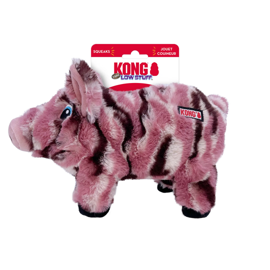 KONG - Low Stuff Stripes Pig