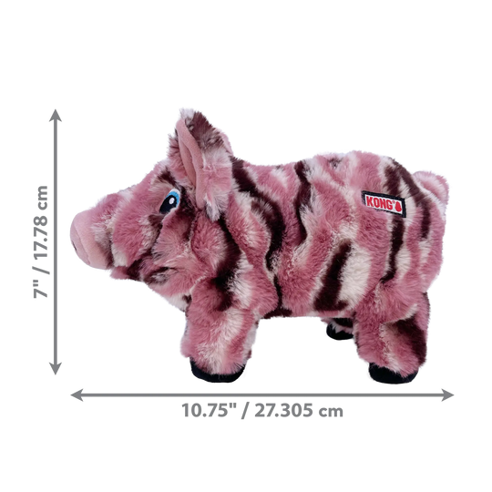 KONG - Low Stuff Stripes Pig