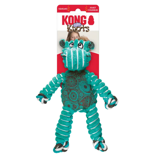 Kong Floppy Knots Hippo M/L