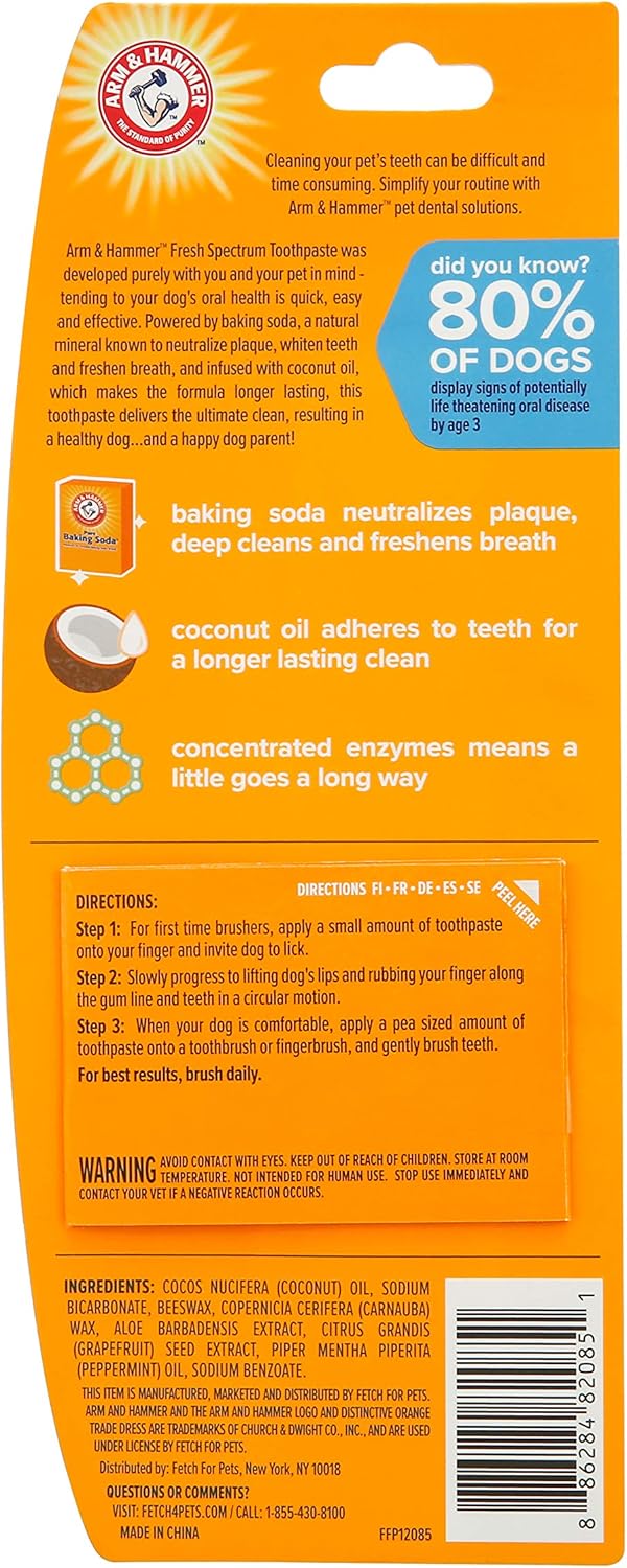 Coconut Mint Adult Dog Toothpaste