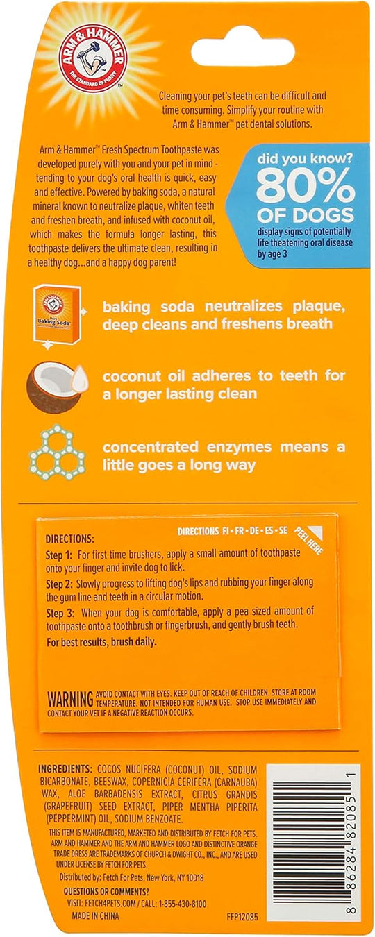 Coconut Mint Adult Dog Toothpaste