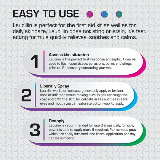 Leucillin Antiseptic Spray - Animal Skincare