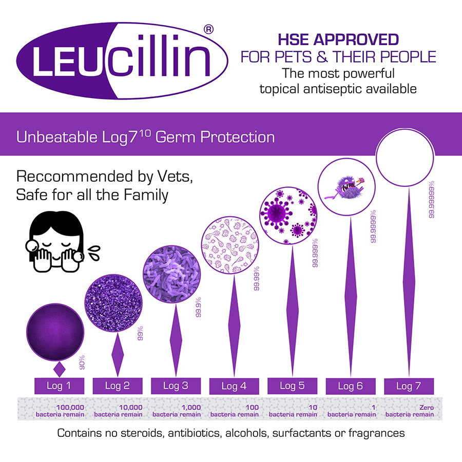 Leucillin Antiseptic Spray - Animal Skincare