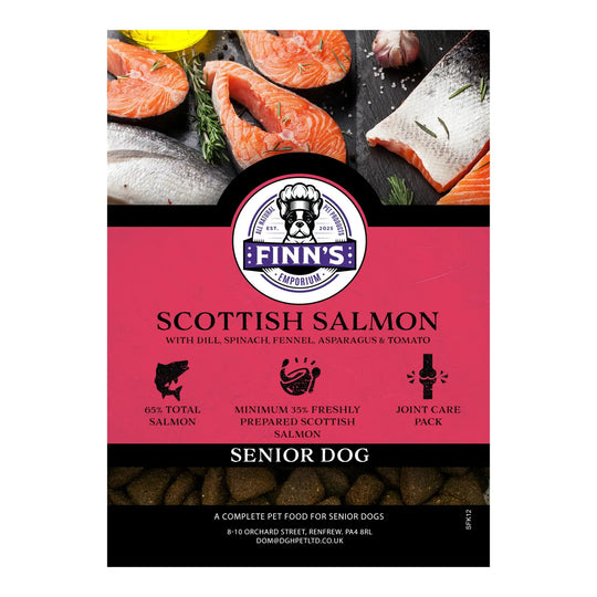 Finn's Senior Dogs Scottish Salmon Complete Dry Food